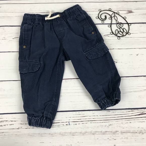 boys navy cargo pants